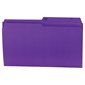 File folder Legal size purple