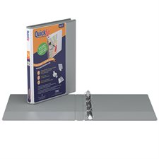 QuickFit® Presentation Binder 5/8 in. grey