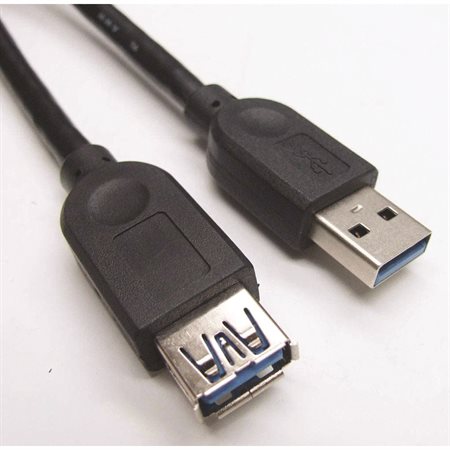 USB A male /  A PCB female extension