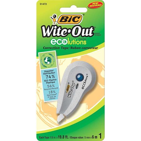 Wite-out® ecolutions™ Mini Correction Tape