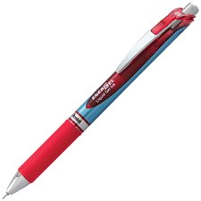 EnerGel® Retractable Rollerball Pens 0.5 mm needle point red