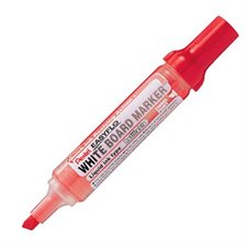 Easyflo Dry Erase Whiteboard Marker Chisel point, 1.3 - 5.3 mm red