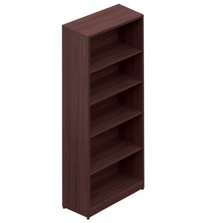 Ionic® Bookcase 4 shelves - 65"H dark espresso