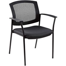 Ibex Stackable Guest Chair ebony