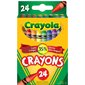 Crayola® Wax Crayons box 24