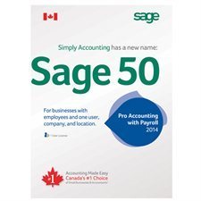 Logiciel de comptabilité "Sage 50" (2014)