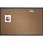 Prestige® Cork Board Graphite frame 48 x 36 in