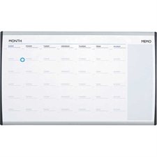 Arc™ Cubicle Board Magnetic dry-erase calendar 30 x 18 in