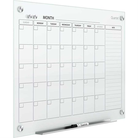 Infinity™ Magnetic Glass Dry Erase Calendar Board