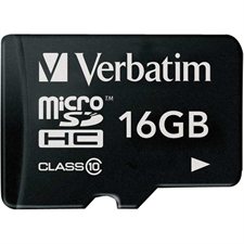 Premium micro SDHC/SDXC Memory Card with Adapter Class 10