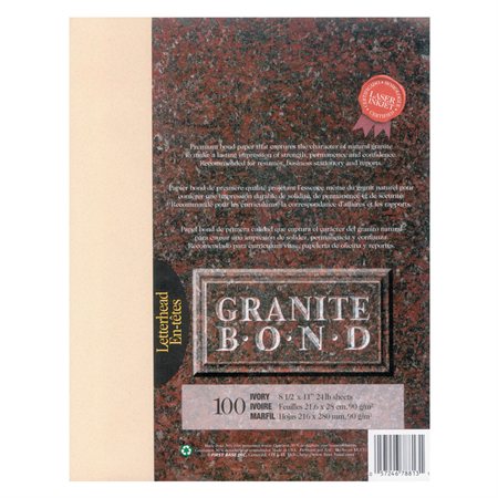 Granite Bond Paper