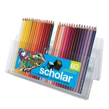 Prismacolor® Scholar Wooden Colouring Pencils box of 60