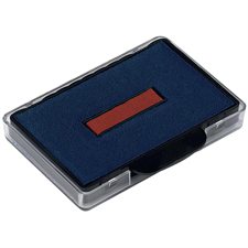 6/56 Replacement Stamp Pad blue/red