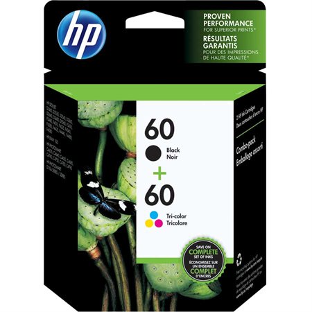 HP 60 Ink Jet Cartridges