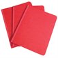 Presstex® Reinforced Report Cover Side binding, 11 x 8-1 / 2" red
