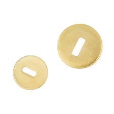 Brass Washers for Brass-Plated Paper Fasteners Westcott No. 1 - fits 3/8 to 1 in