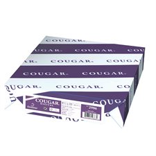 Papier blanc couverture numérique Cougar® 80 lb lettre