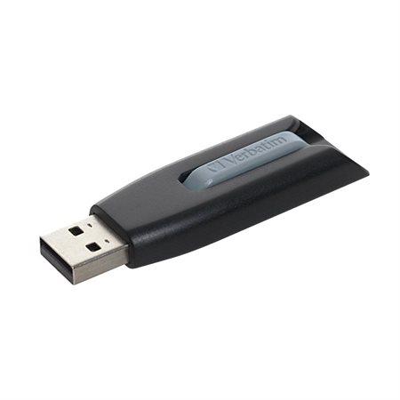 Clé USB à mémoire flash Store 'n' Go V3 32 Go noir / gris