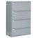 Classeurs latéraux Fileworks® 9300 Plus 4 tiroirs gris