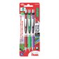 EnerGel® Retractable Rollerball Pens 0.7 mm point assorted (pkg 3)