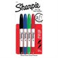 Twin Tip Permanent Marker Package of 4 assorted colours