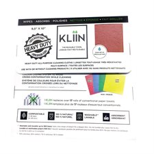 Kliin All-Purpose Cleaning Cloth red