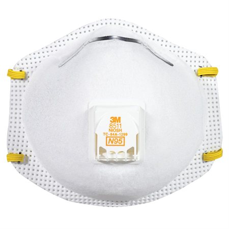 8511 N95 Particulate Respirator with Cool-Flow™ valve