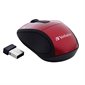 Mini Travel Wireless Mouse red