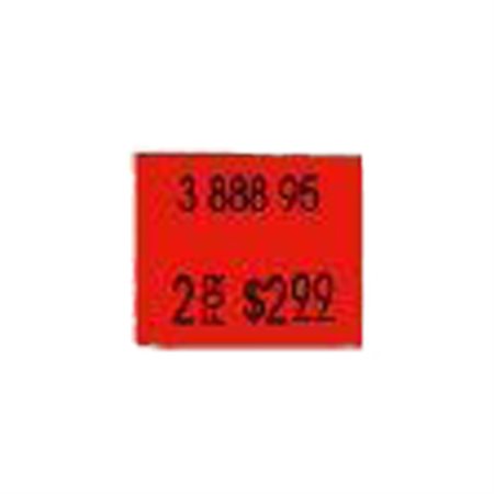Étiquettes pour pistolet à étiqueter 216™ Permanent (50 000 étiquettes) rouge fluo