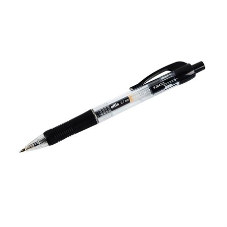 Offix® Retractable Rolling Ball Pen black