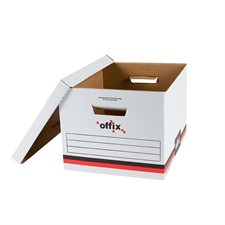 Offix® Letter/Legal Storage Box Package of 6 boxes