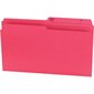 Offix® Reversible Coloured File Folders - Legal size - Pink