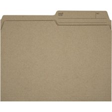 Offix® Reversible Kraft File Folders Box of 100 letter size