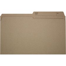 Offix® Reversible Kraft File Folders Box of 100 legal size