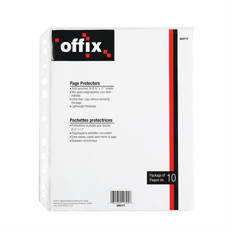 Offix® Page Protectors