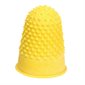 Offix® Rubber Finger Tips Large, 3/4 in. (2) yellow