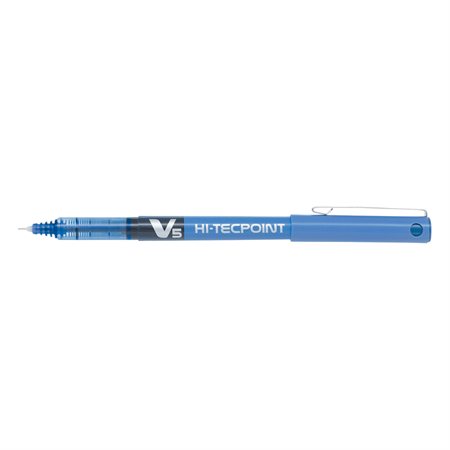 Stylo à bille roulante Hi-Tecpoint V5 vert1 0,5 mm V5 bleu