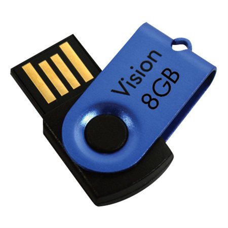 Clé USB à mémoire flash MyVault bleu