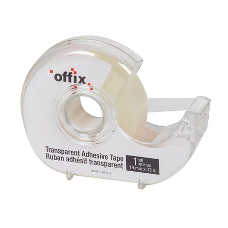 Offix® Transparent Adhesive Tape Dispenser