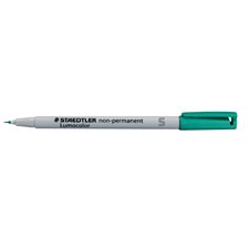 Lumocolor® Non Permanent Marker Super fine tip, 0.4 mm. green