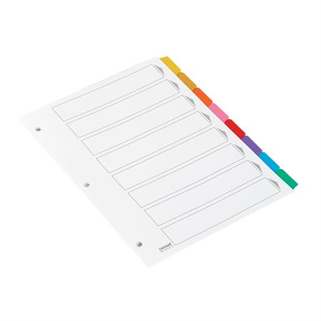 Dividers with Coloured Tabs 1 to 8 FB-C-3342-5