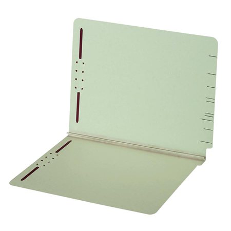 Pressboard End Tab Folder with Fasteners legal size