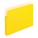 Pochette de classement de couleur jaune