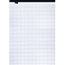 Bloc de papier Offix® Lettre (8-1/2 x 11-3/4 po) quadrillé, blanc