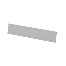Name Plate Holder Wall, 1 x 6" silver