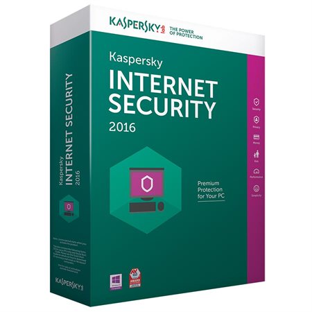 Logiciel antivirus Kaspersky Internet Security 2016