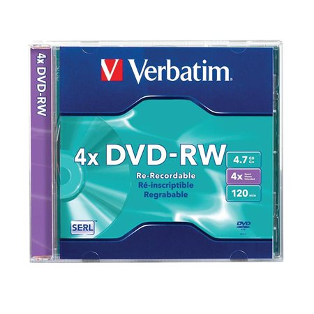 4x Rewritable DVD-RW Disk