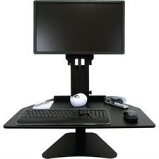 High Rise™ Sit Stand Desk Converter DC 300. For monitor up to 11 lb.