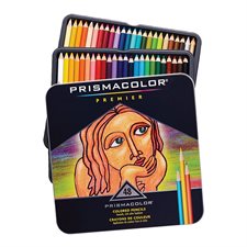 Crayons de couleur Premier® boîte de 48