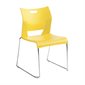 Duet™ Armless Stackable Chair yellow